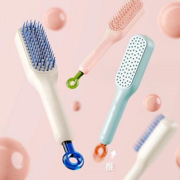 Self-cleaning Anti-static Comb for Adults and Kids