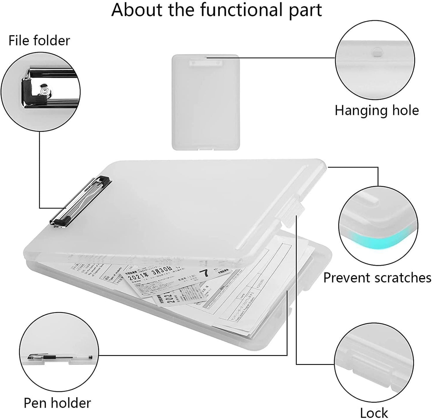 Clipboard Box File