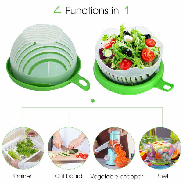 Salad Cutter Bowl