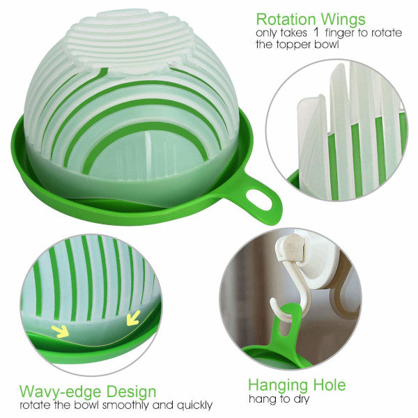 Salad Cutter Bowl