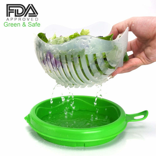 Salad Cutter Bowl