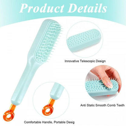 Self-cleaning Anti-static Comb for Adults and Kids