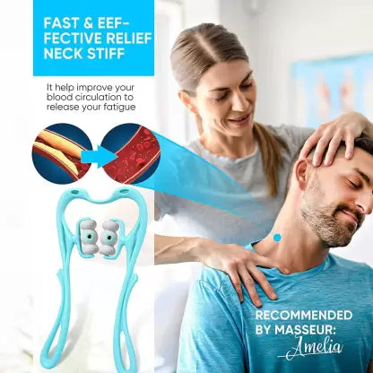 6 Wheel Neck Massager