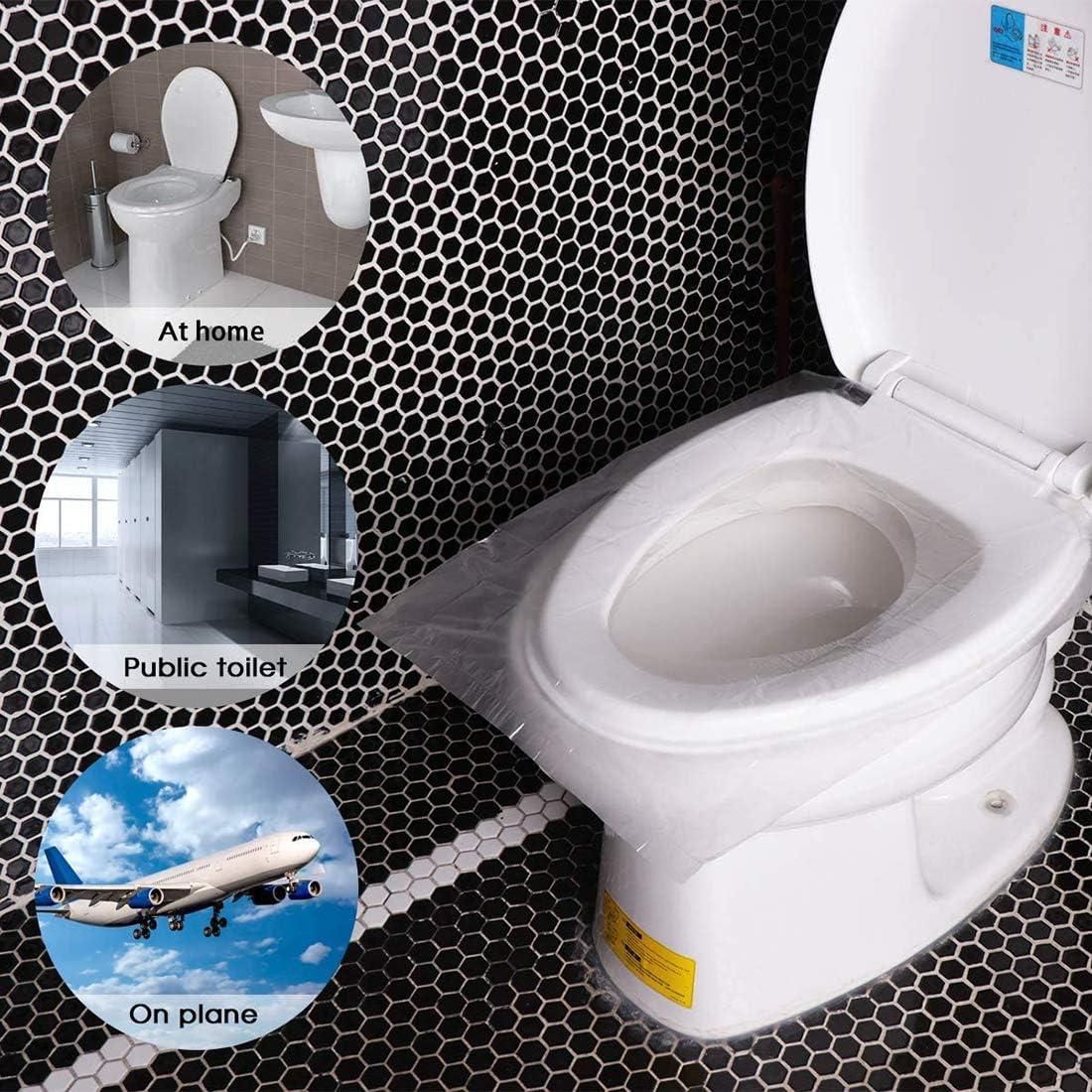 Disposable Waterproof Toilet Seat Covers (50Pcs)