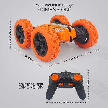 Super 360� Car Double Sided Rotating RC Stunt Car, Remote Control Car Toy