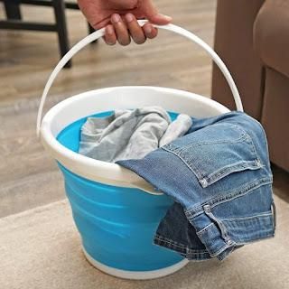 Silicone Bucket with Strong Folding