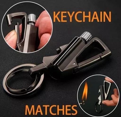 3 IN 1 KEYCHAIN LIGHTER