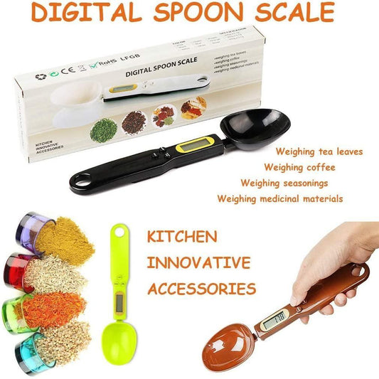 Digital G Measuring Spoon Electronic Weighted Food